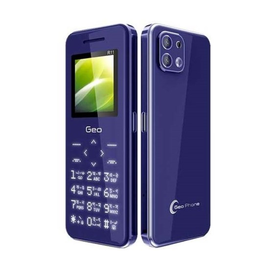 Geo R11 Mini Phone Touch Keypad Deep Blue