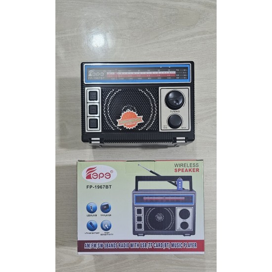 EPE FP-1967 Bluetooth FM Radio Music Player