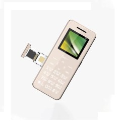 Geo R11 Mini Phone Touch Keypad Gold