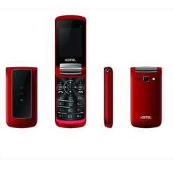 Kgtel K1 Slim Folding Phone Dual Sim Red