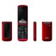 Kgtel K1 Slim Folding Phone Dual Sim Red