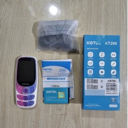 Kgtel KT200 Feature Phone Dual Sim White