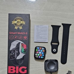 Z51 Smartwatch Watch 8 Display 1.92 inch Black