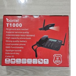 Bontel T1000 Land Phone Dual Sim Auto Call Record 