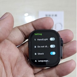 T900 Ultra 2 Smartwatch Bluetooth Calling Series 9 Black