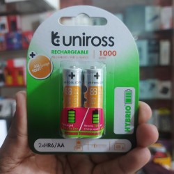 Uniross Rechargeable AA Hybrio Battery - Original