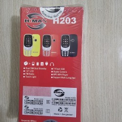 Himax H203 Button Phone Dual Sim Yellow