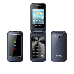 Maxtel Max 14 Folding Mobile Phone Dual Sim Blue