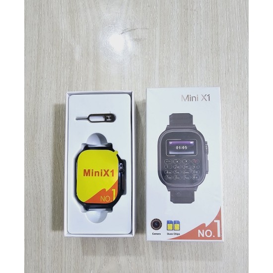 Mini X1 Smart Watch Dual Sim Camera Mp3