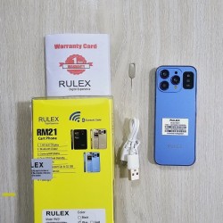 Rulex RM21 Mini Phone Dual Sim Warranty Blue