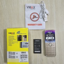 Vmax V18 Mini Card Phone Gold Dual Sim Warranty