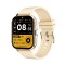 GT20 Smart Watch Bluetooth Calling Touch Display - Gold