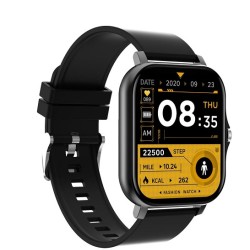 GT20 Smart Watch Bluetooth Calling Touch Display - Black