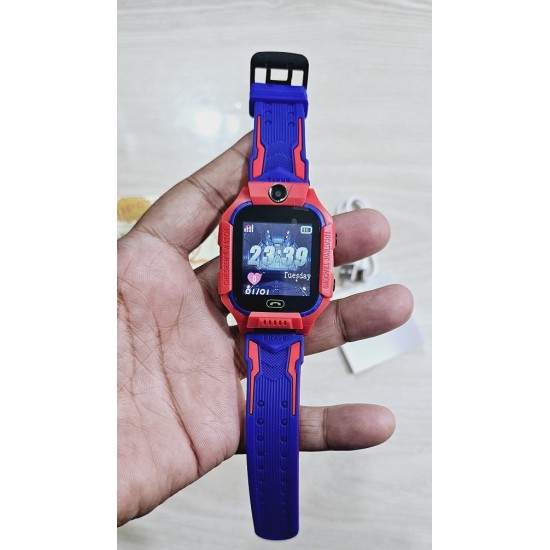 AR17 Kids GPS Watch Sim Supported Water Reset Anti-loss Device Red