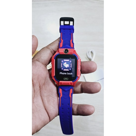 AR17 Kids GPS Watch Sim Supported Water Reset Anti-loss Device Red