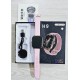 H9 Smartwatch Bluetooth Calling Touch Display - Pink