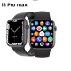 i8 Pro Max Smartwatch 1.54 inch Calling Option Black