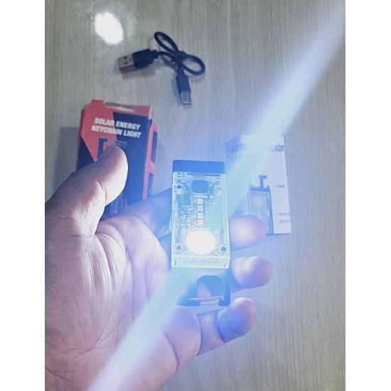 S030 Rechargeable Keychain Light Rechargeable COB Emergency Light