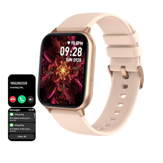 V1 Smartwatch 1.54 inch Calling Option Gold