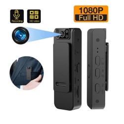 WD2 Mini Clip Wifi Body Camera HD 1080P Night Vision