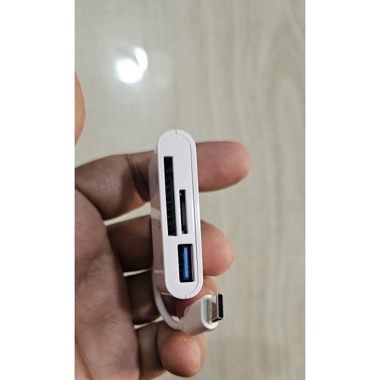 3 in 1 OTG Type C Card Reader HUB