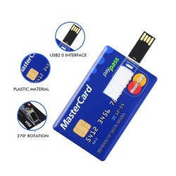 64GB Slim Credit Card USB Flash Drive
