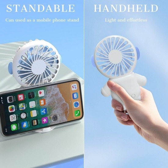 Carton Handheld Mini Pocket Fan Rechargable
