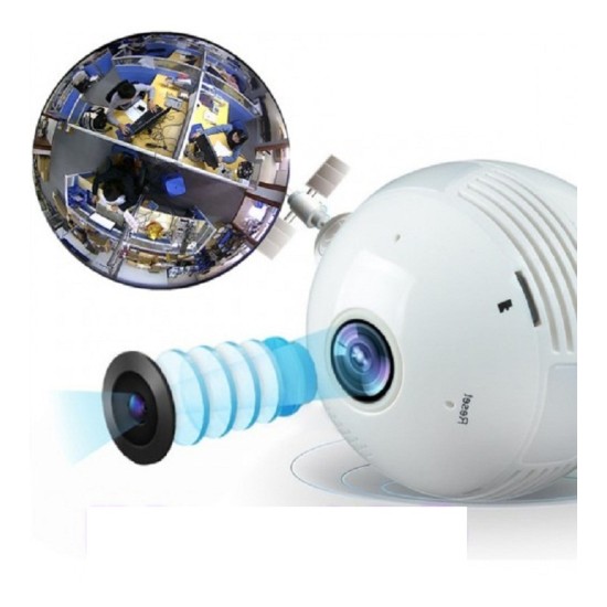 Light Bulb Wifi ip Video Camera 