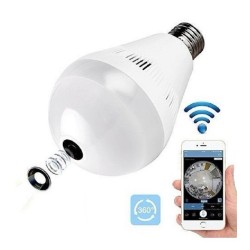Light Bulb Wifi ip Video Camera 