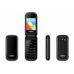 Linnex Le101 Flip Phone Black