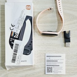 M8 Smart Band Watch Wristband Pink