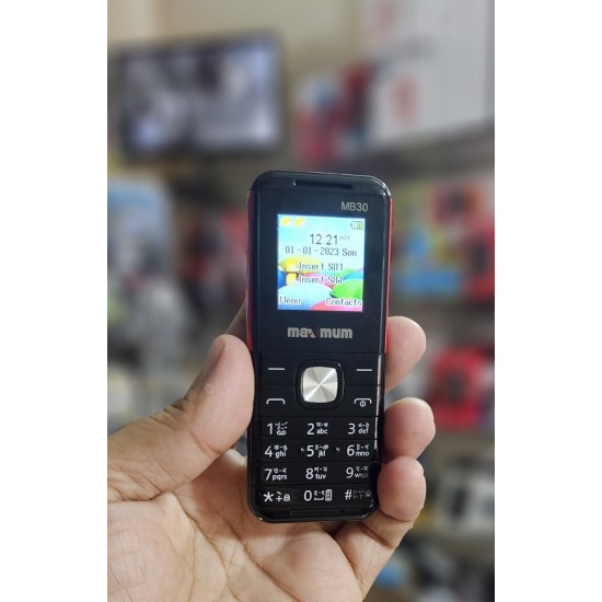 Maximum MB30 Mini Button Phone Dual Sim Warranty