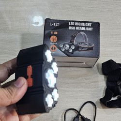 T21 LED USB Headlight