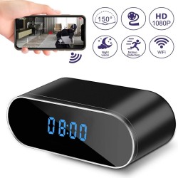 Wifi ip Table Clock Video Camera 1080p