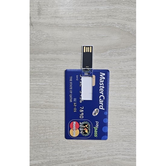 256GB Slim Credit Card USB Flash Drive pendrive