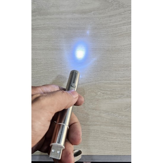 3 in 1 USB Green Laser Pointer Torch UV Light