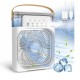 AR27 Air Cooler Fan Humidifier Fan Water Mist Fan White