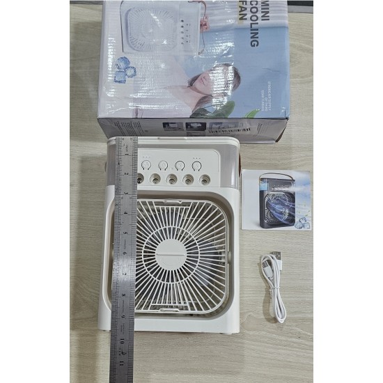 AR27 Air Cooler Fan Humidifier Fan Water Mist Fan White