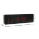 Electric Digital Wall Clock JH808 LED Display Temperature Calendar