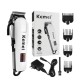 Kemei KM-809A Rechargeable Professional Hair Clipper Trimmer With Display