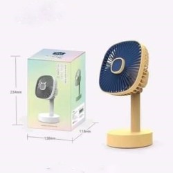 JIVI P11 Desktop Fan Rotating Rechargable 2000mAh