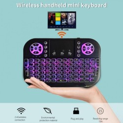 A8 Bluetooth Wireless Keyboard Dual Mode Touchpad Backlit