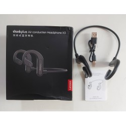 Lenovo X3 Thinkplus Air Conduction Bluetooth Headphone Noise Reduction Wifi Mic