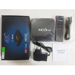 MX9 Android TV Box 4gb Ram 64GB Rom Android 11 5G WIFI 