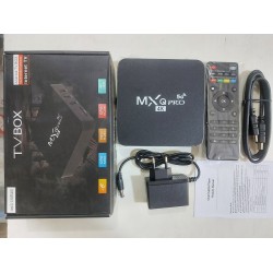 MXQ Pro Android TV BOX 1GB RAM Wifi Play Store Android 10