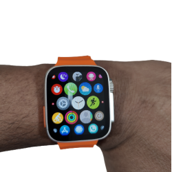 KD99 Ultra Smartwatch 1.99 Inch Waterproof Wireless Charging Series 8 - Orange