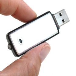 USB Voice Recorder 8GB Silver 