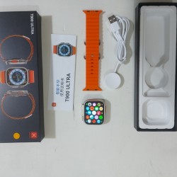 T900 Ultra Smartwatch 1.99 Inch Waterproof Wireless Charging Series 8 - Orange