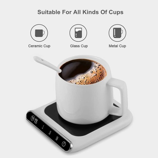 USB Coffee Tea Water Cup Warmer For Desk Digital Display