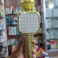 Y69 Bluetooth Karaoke Microphone - Gold 